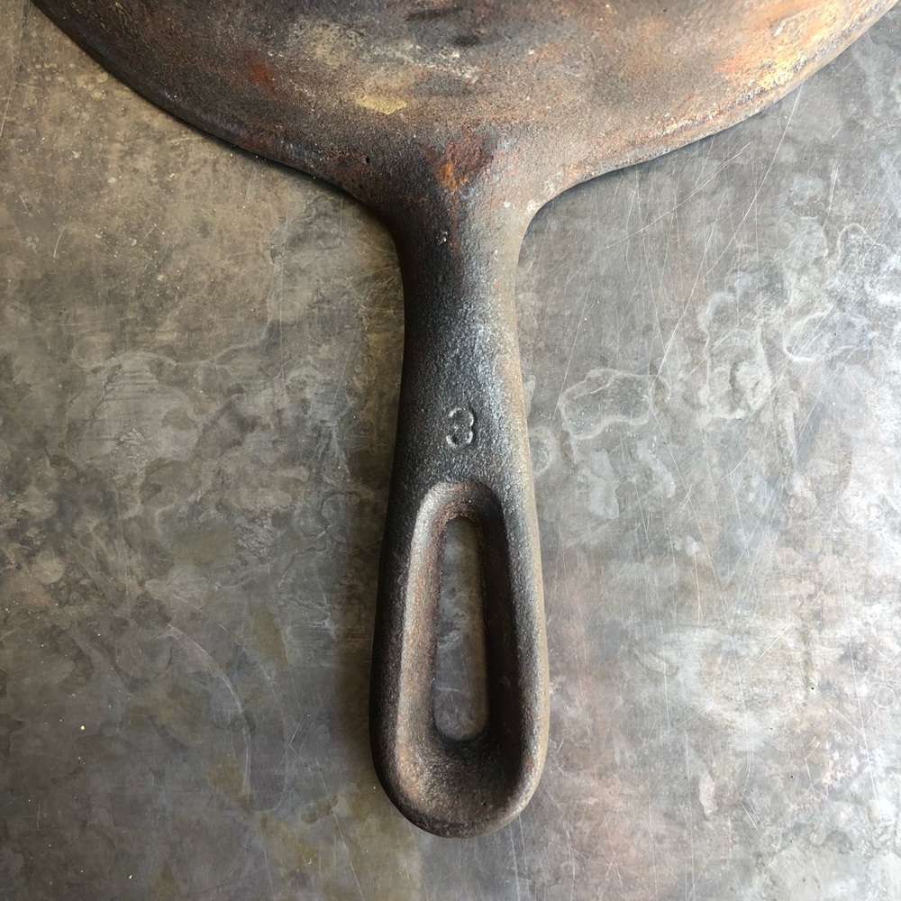 Cast Iron Skillet 8 inch - Rustic Brown - Picture 9 of 13